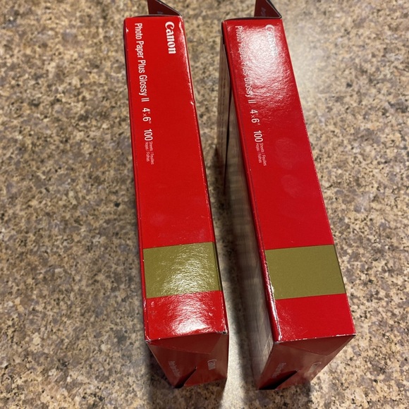 NIP 2 Canon Photo Paper Plus Glossy II PP-201 4”x6” 100 Sheets Per Package PIXMA - Picture 8 of 14